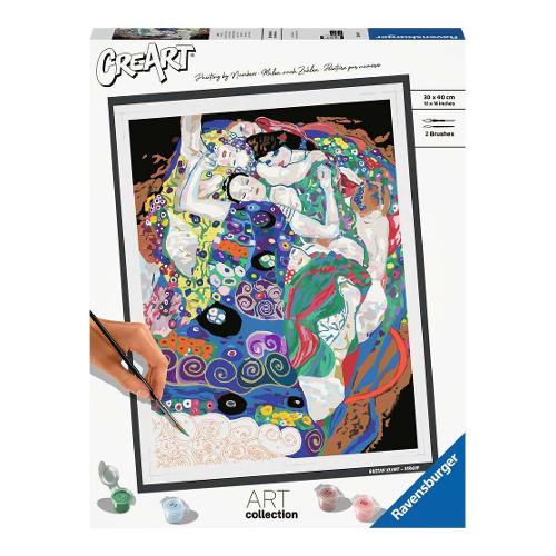 Ravensburger Set per dipingere Gustav Klimt La Vergine CREART 23649