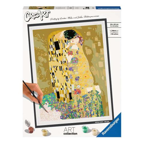 Ravensburger Set per dipingere Gustav Klimt il Bacio CREART 23648