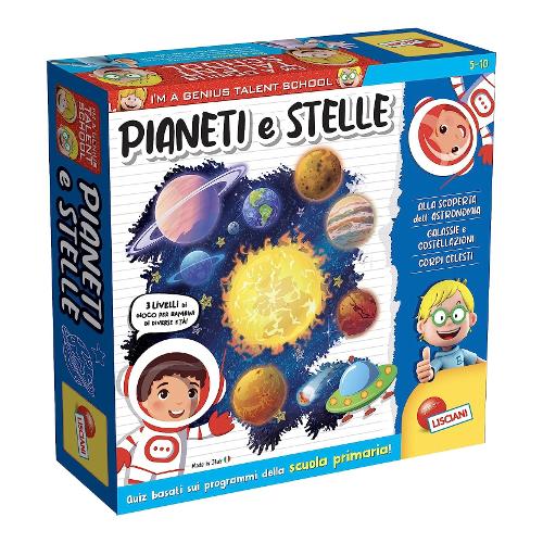 Lisciani Gioco educativo Pianeti e Stelle I'M A GENIUS 100521