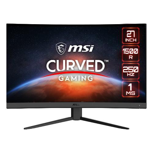 Msi Monitor 27" ( LED ) Full HD 1080p 250Hz G27C4X Curved Black 9S6 3CA91T 091