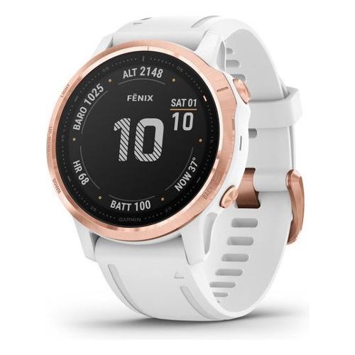 Garmin Smartwatch FENIX 6S Pro Rose gold e White 42 mm 010 02159 11