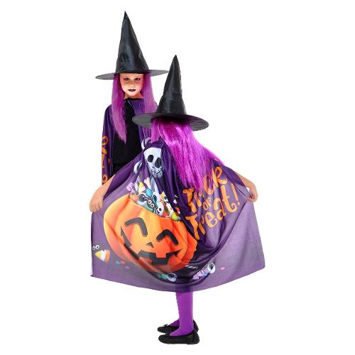 Rubie'S Spain Costume Halloween Strega Dolcetto o Scherzetto taglia Bambino S5224