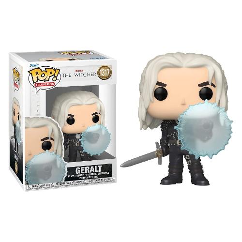 Funko POP TELEVISION The Witcher Geralt with Shield St.02 1317 67424
