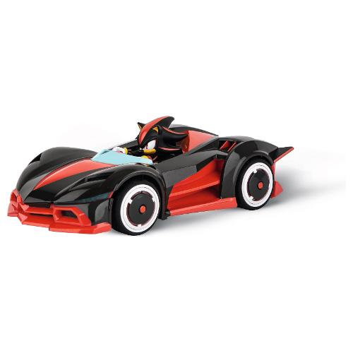 Carrera Toys Radiocomando Team Dark Ombra 2,4 GHz scala 1:20 (27,1cm) SONIC Rosso e Nero 370201062