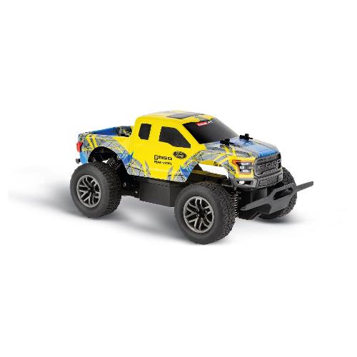 Radiocomando Ford F 150 Raptor 2,4 GHz Giallo scala 1:18 370182020