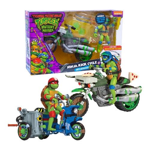 Giochi Preziosi Set personaggio con veicolo NINJA TURTLES Assortito TU803000