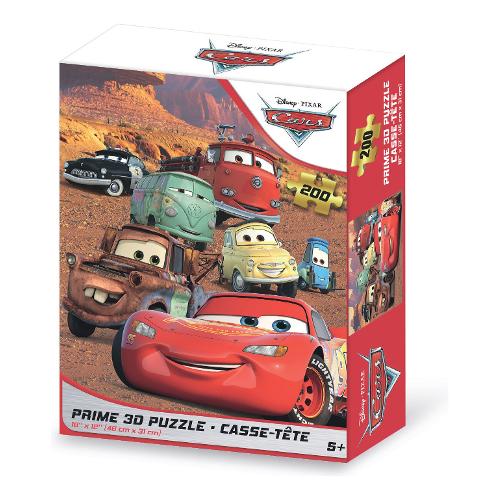 Grandi Giochi Puzzle 200 pz Disney Cars 5a+ (46x31cm) PRIME 3D PUC00000