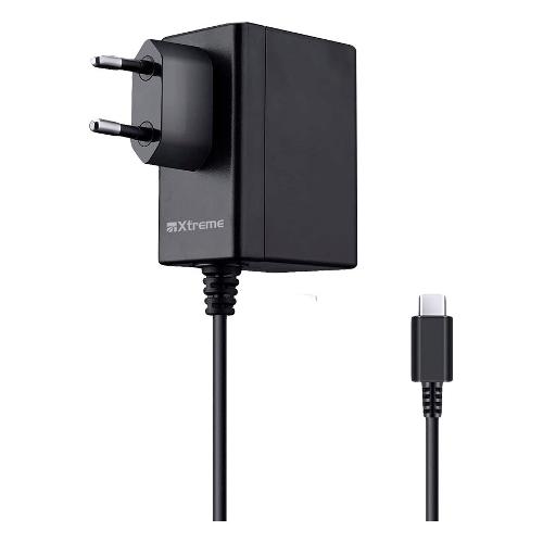 Xtreme Caricabatterie per Nintendo SWITCH Black 95643