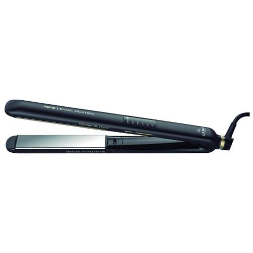 Ga Ma Piastra capelli DUAL PLATES Gold Led Black GI2510