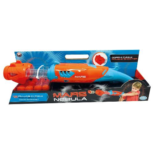 Ods Fucile blaster Sparapalline Nebula Double Shooter (46,5cm) MARS 42973
