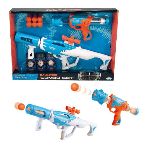 Ods Fucile blaster Sparapalline Combo Set con pistola MARS 42968