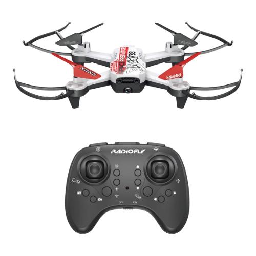 Ods Drone Space Predator con videocamera (38cm) RADIOFLY Bianco 40106