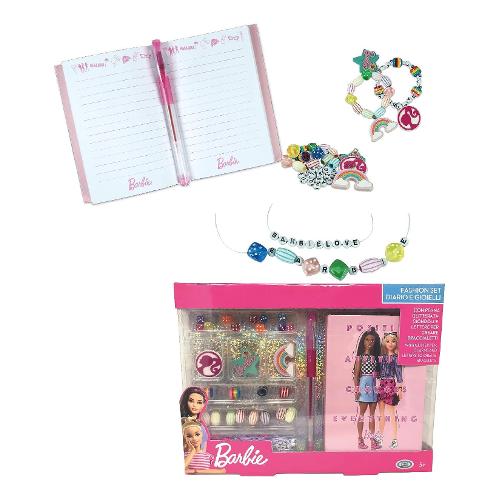 Ods Fashion set Diario e gioielli BARBIE 44855