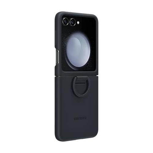 Samsung Cover Galaxy Z Flip 5 SILICONE CASE RING Indigo EF PF731TNEGWW
