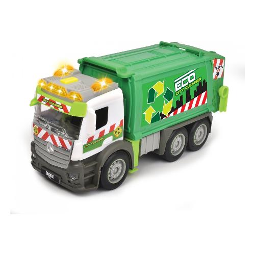 Simba Camion ecologico rifiuti Mercedes Action (26cm) DICKIE 203745014