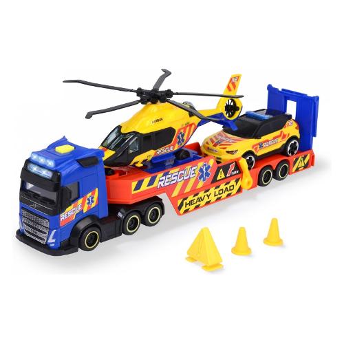 Simba Camion Volvo con elicottero Airbus H160 (40cm) DICKIE 203717005