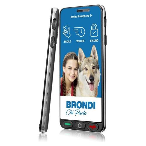 Brondi Smartphone 5,7" AMICO SMARTPHONE S+ 4G Lte Nero ( 8GB Ram 2800mAh )