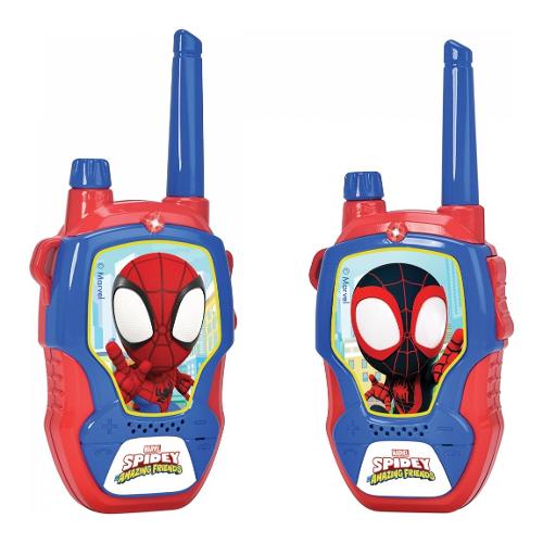 Simba Walkie talkie 2,4 GHz portata100 mt MARVEL SPIDEY Rosso e Blu 203222000