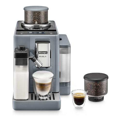 De Longhi Macchina caffè espresso 1450W RIVELIA Milk EXAM440 55 G Pebble grey 0132215475
