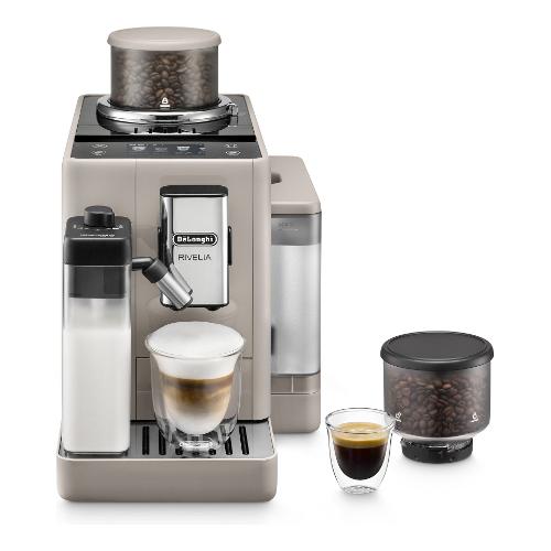 De Longhi Macchina caffè espresso 1450W RIVELIA Milk EXAM440 55 BG Sand beige 0132215474