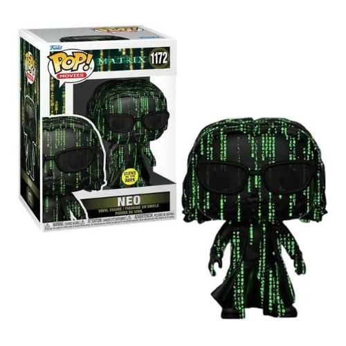 Funko POP MOVIES Matrix Neo (Coded) Glow in The Dark 1172 60382