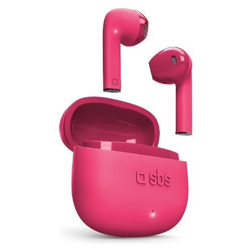 Sbs Auricolari microfono bluetooth ONE COLOR Tws Rosa TEEARTWSCOLP