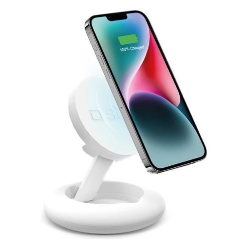 Sbs Caricabatterie MAGSAFE Magnetic Desk Holder White 10W TEWIRMAGSTAND10W