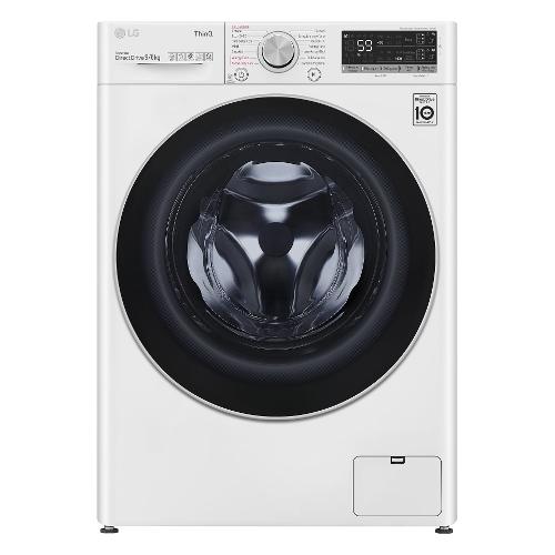 Lg Lavasciuga 9 + 6 Kg SERIE V5 F4DV509H1EA Ai Dd White e Black classe BE 1400giri/min (60x56,5x85cm)
