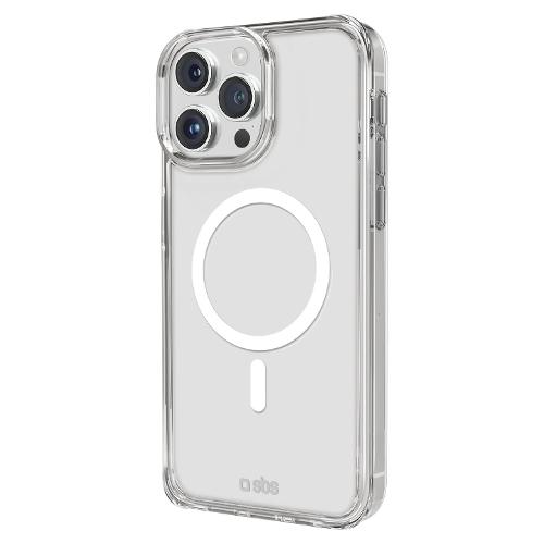 Sbs Cover IPHONE 15 Pro Max LIGHT MAG CASE Trasparente TELIGMAGIP1567PT