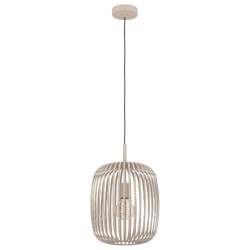 Eglo Sospensione ROMAZZINA Sabbia (32,5x110cm) 900496 1 luce - E27 - Max 40W