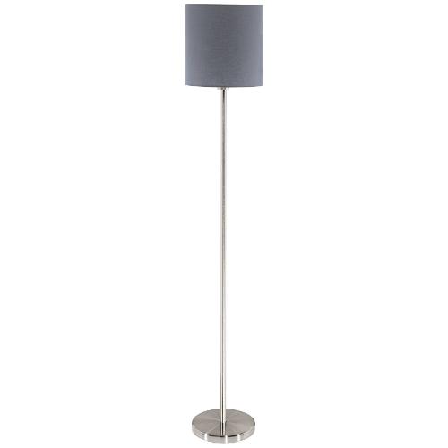 Eglo Lampada da terra PASTERI Grigio 95166 (28x157,5cm) 1 luce - E27 - Max 60W