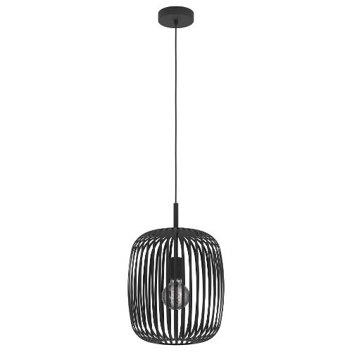 Eglo Sospensione ROMAZZINA Nero (32,5x110cm) 900494 1 luce - E27 - Max 40W