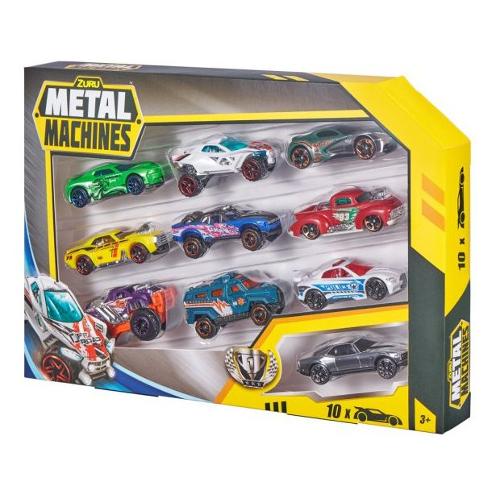 Automodello METAL MACHINES Set 10 pz 1:64 Assortito 6750