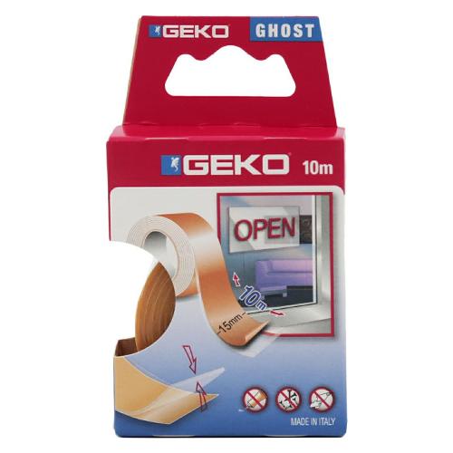 Geko Nastro biadesivo 1,5cm x 10m Trasparente 22010 2
