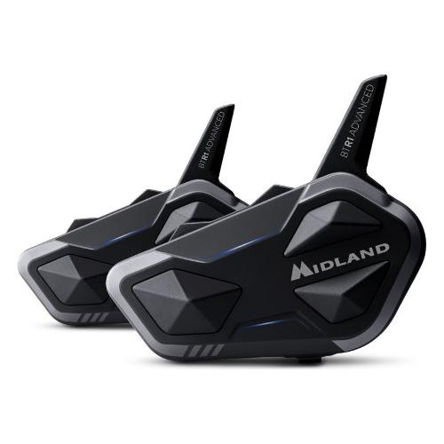 Midland Interfono moto BTR1 Coppia Advanced Intercom Black C1529 01