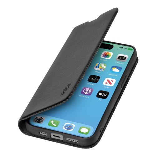 Sbs Cover IPHONE 15 Pro WALLET LITE Black TEBKLITEIP1561PK