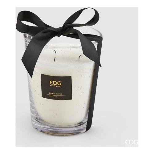 Edg Candela profumata Cotone (18x23cm) Vetro Bolle 613533 C1