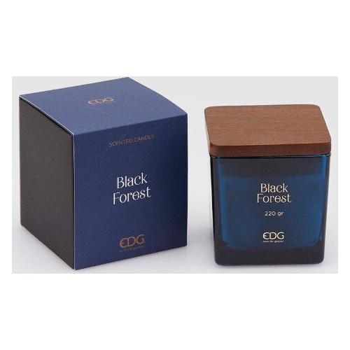 Edg Candela profumata Black Forest (9,5cm) Tappo Legno 613758 FO