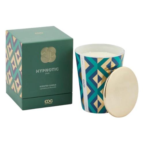 Edg Candela profumata Oud (9cm) Geometrie HYPNOTIC 613863 UD