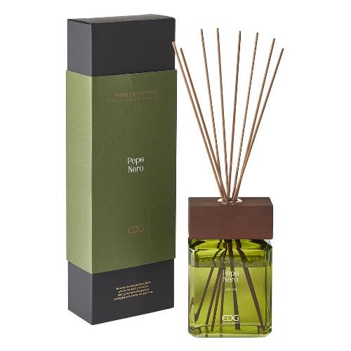 Edg Profumatore a sticks (300ml) Pepe Nero tappo legno 550297 PN