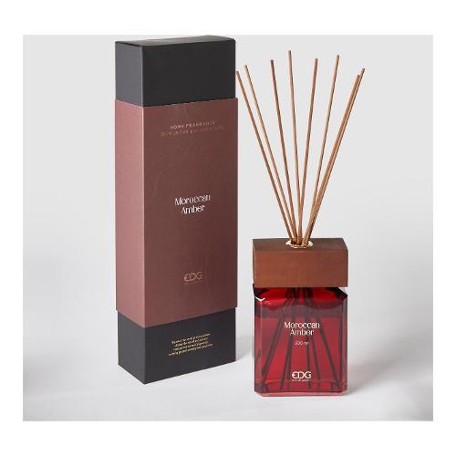 Edg Profumatore a sticks (300ml) Moroccan Amber tappo legno 550297 M1