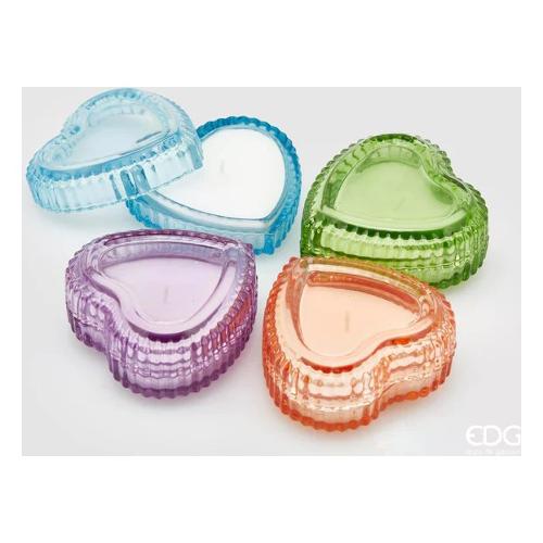 Edg Candela profumata (9x4cm) Cuore Assortito 613904 95