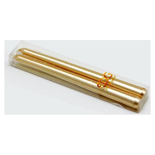 Edg Set candele 2 pz stelo 5h durata (2,2x22cm) Oro 612899 01