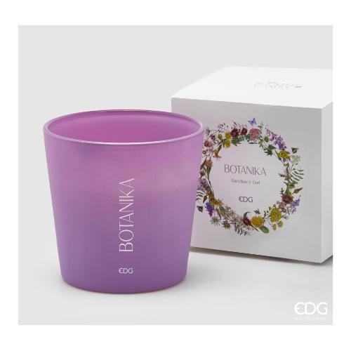 Edg Candela profumata Black Rose & Oud (13x12cm) BOTANIKA Black 613455 BO