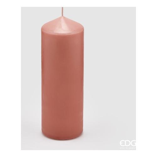 Edg Candela cilindro (6,8x20cm) CLASSIC Rosa antico 613558 53