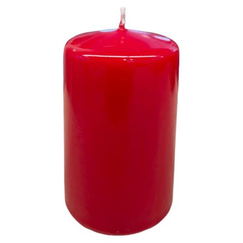 Edg Candela cilindro laccata (6x10cm) Rosso 611667 40