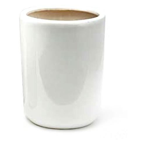 Edg Vaso arredo per piante Bombato G White bianco (27 cm) 018196 10