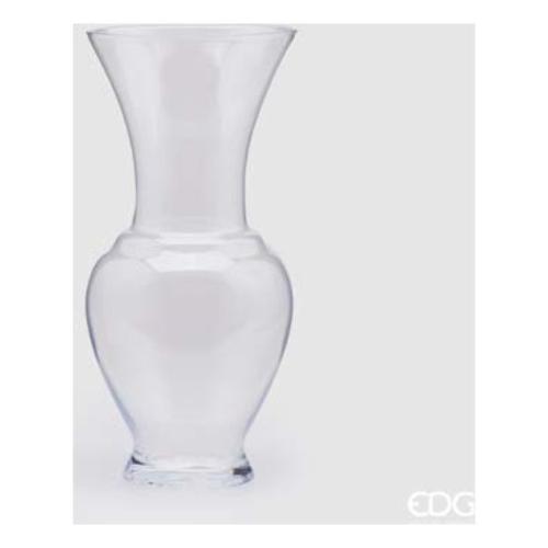 Edg Vaso Vetro (19x40cm) Anfora Trasparente 106954 00