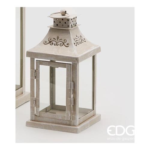 Edg Lanterna (11x11x26cm) H.26 cm Grigio 601395 97B