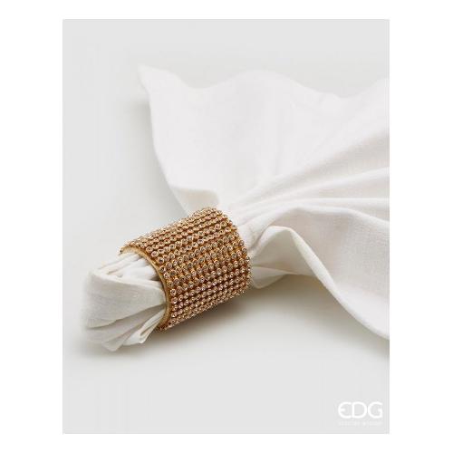Edg Anello tovagliolo Metallo (4,1x4,5cm) Oro 713855 01